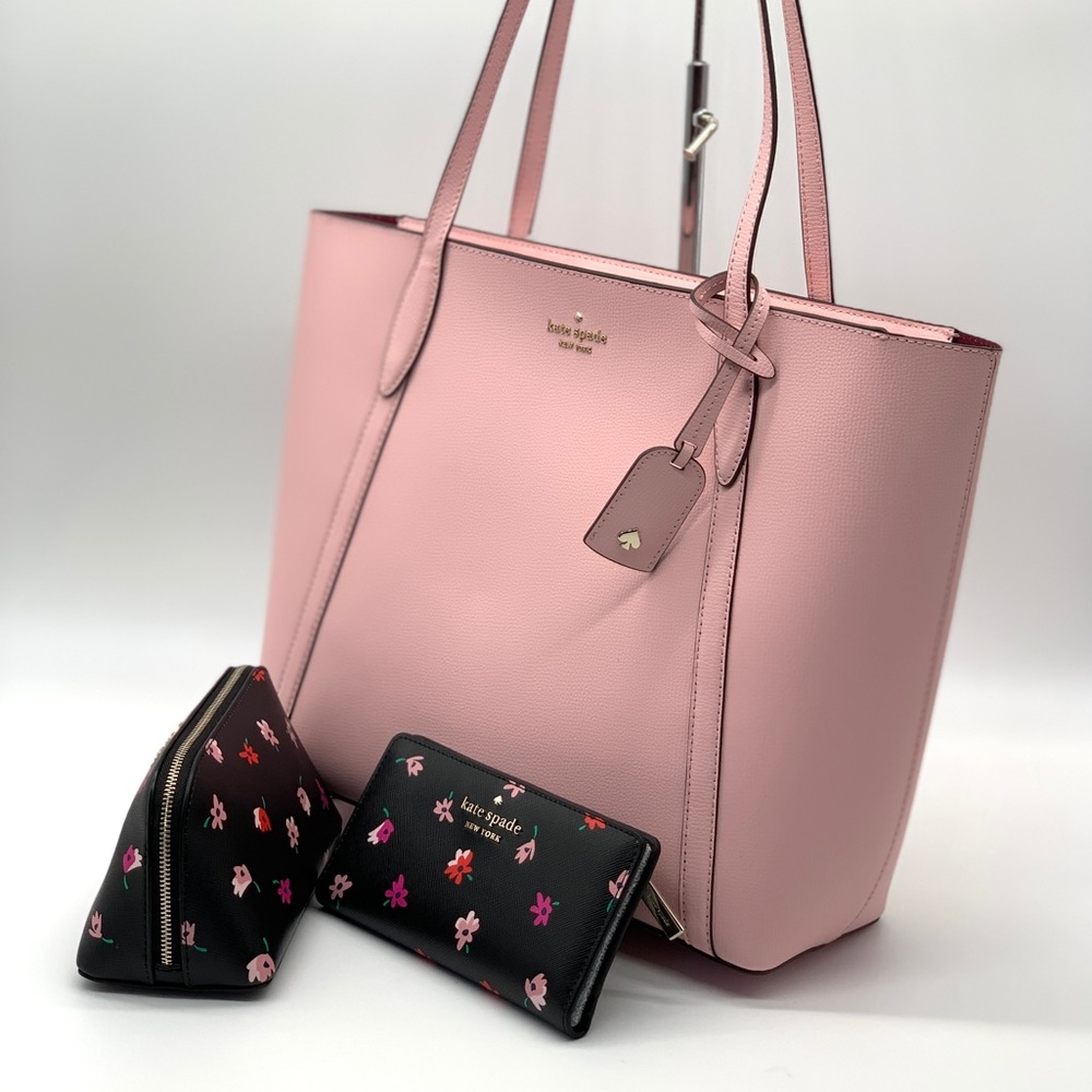 Kate Spade Tote , Wallet & Cosmetic Bag Set - Picture 4 of 14